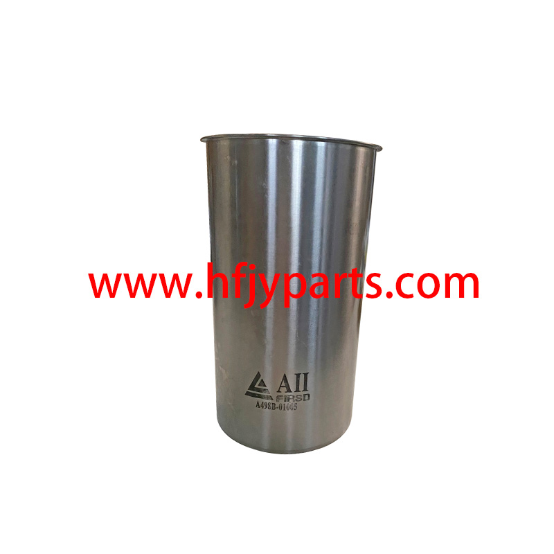 Forklift Engine Parts Cylinder Liner for A498B-01005 Forklift Engine Parts Cylinder Liner for A498B-01005